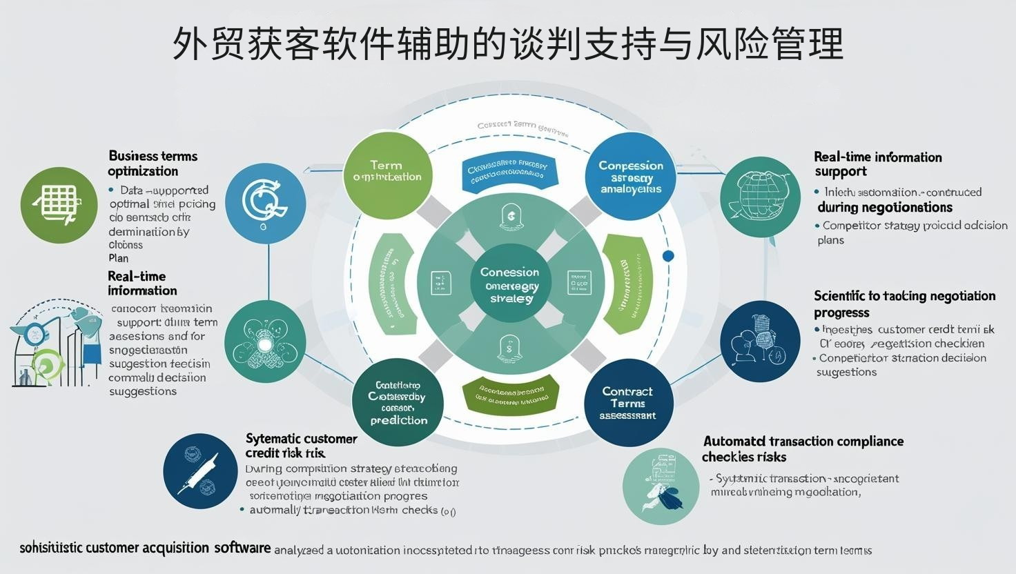 外贸获客软件辅助的谈判支持与风险管理
