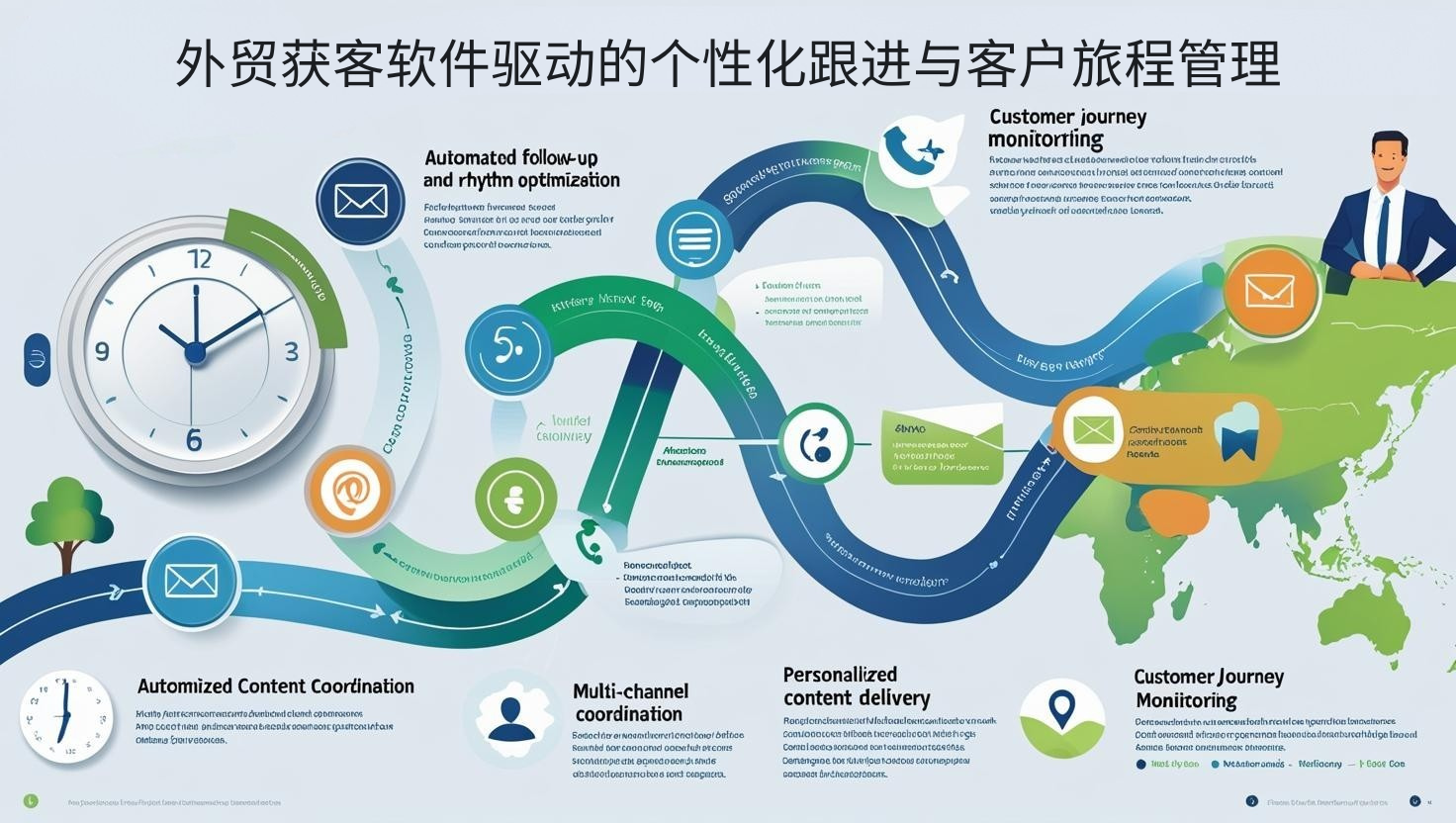 外贸获客软件驱动的个性化跟进与客户旅程管理