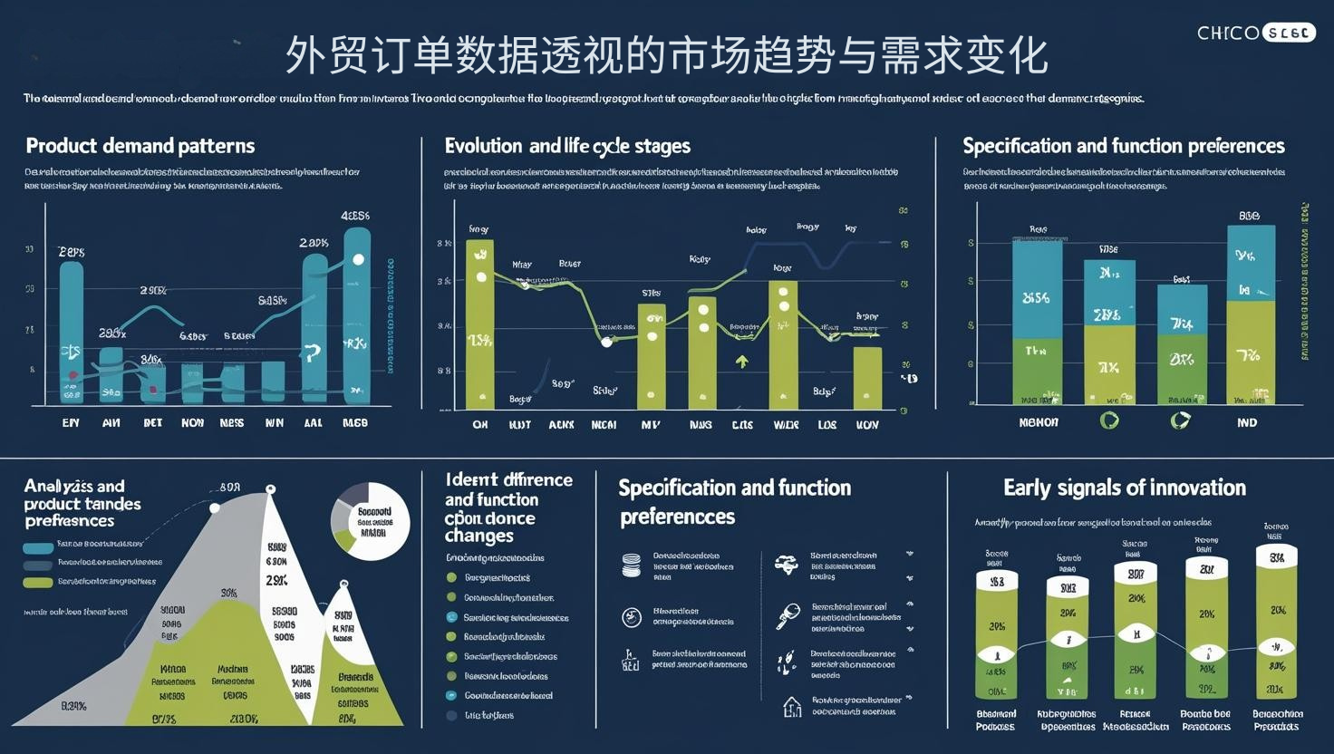外贸订单数据透视的市场趋势与需求变化