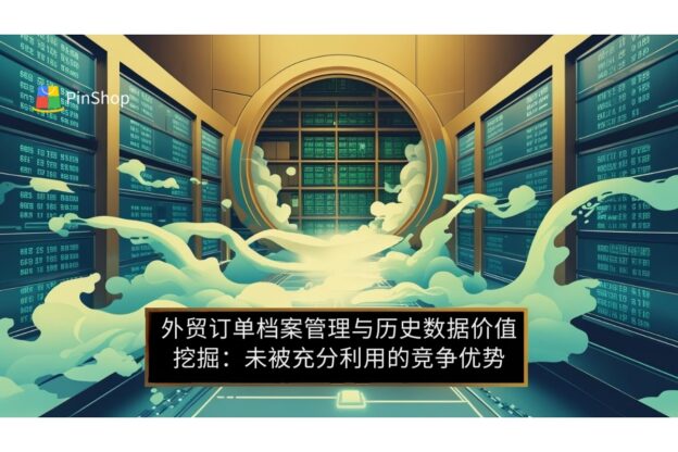 外贸订单档案管理与历史数据价值挖掘：未被充分利用的竞争优势