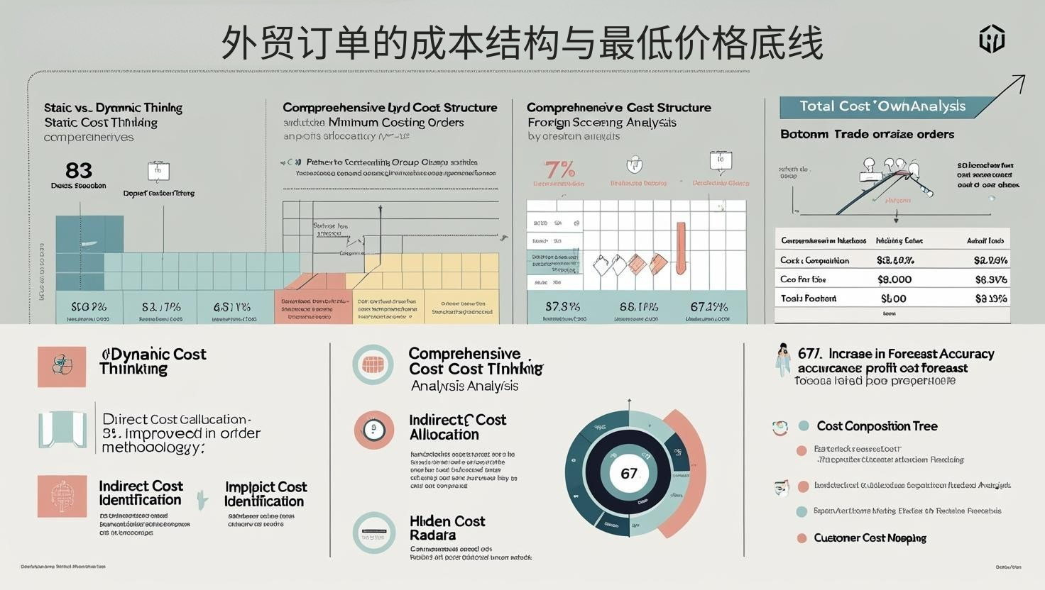 外贸订单的成本结构与最低价格底线