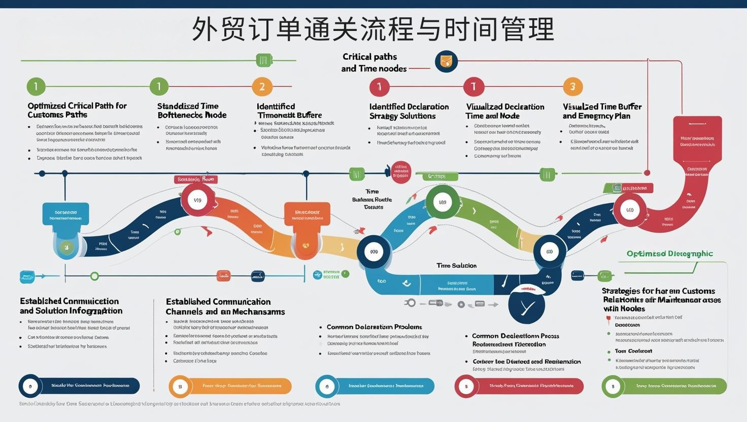 外贸订单通关流程与时间管理