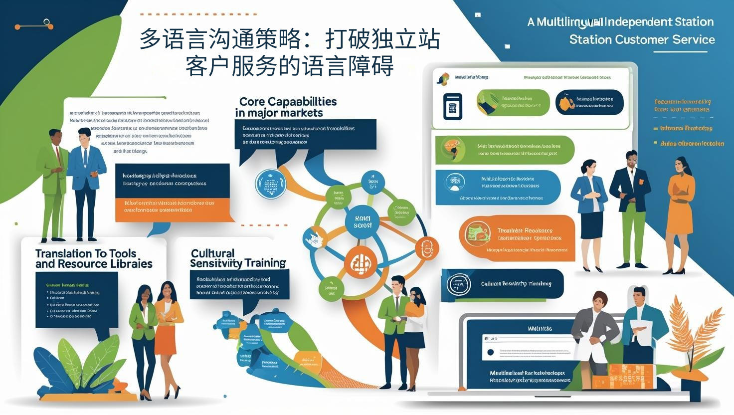 多语言沟通策略：打破独立站客户服务的语言障碍