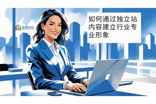 如何通过独立站内容建立行业专业形象