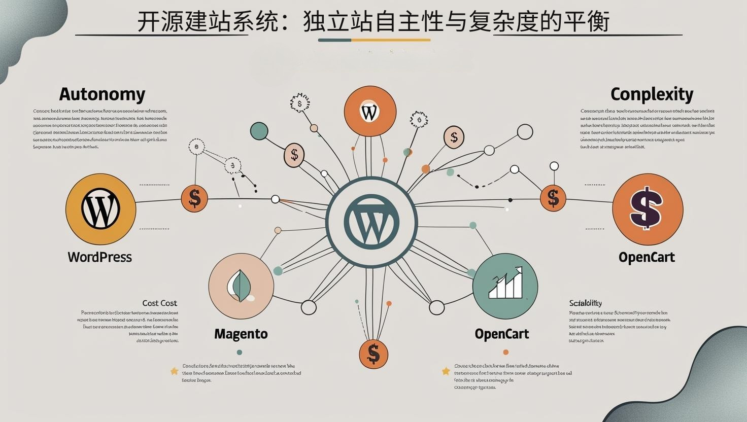 开源建站系统：独立站自主性与复杂度的平衡