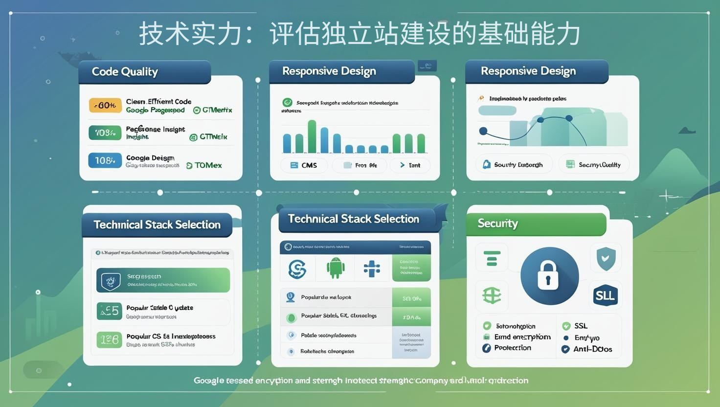 技术实力：评估独立站建设的基础能力