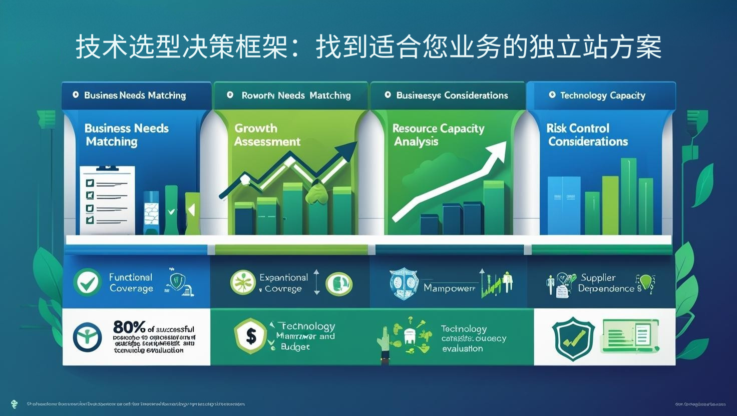 技术选型决策框架：找到适合您业务的独立站方案
