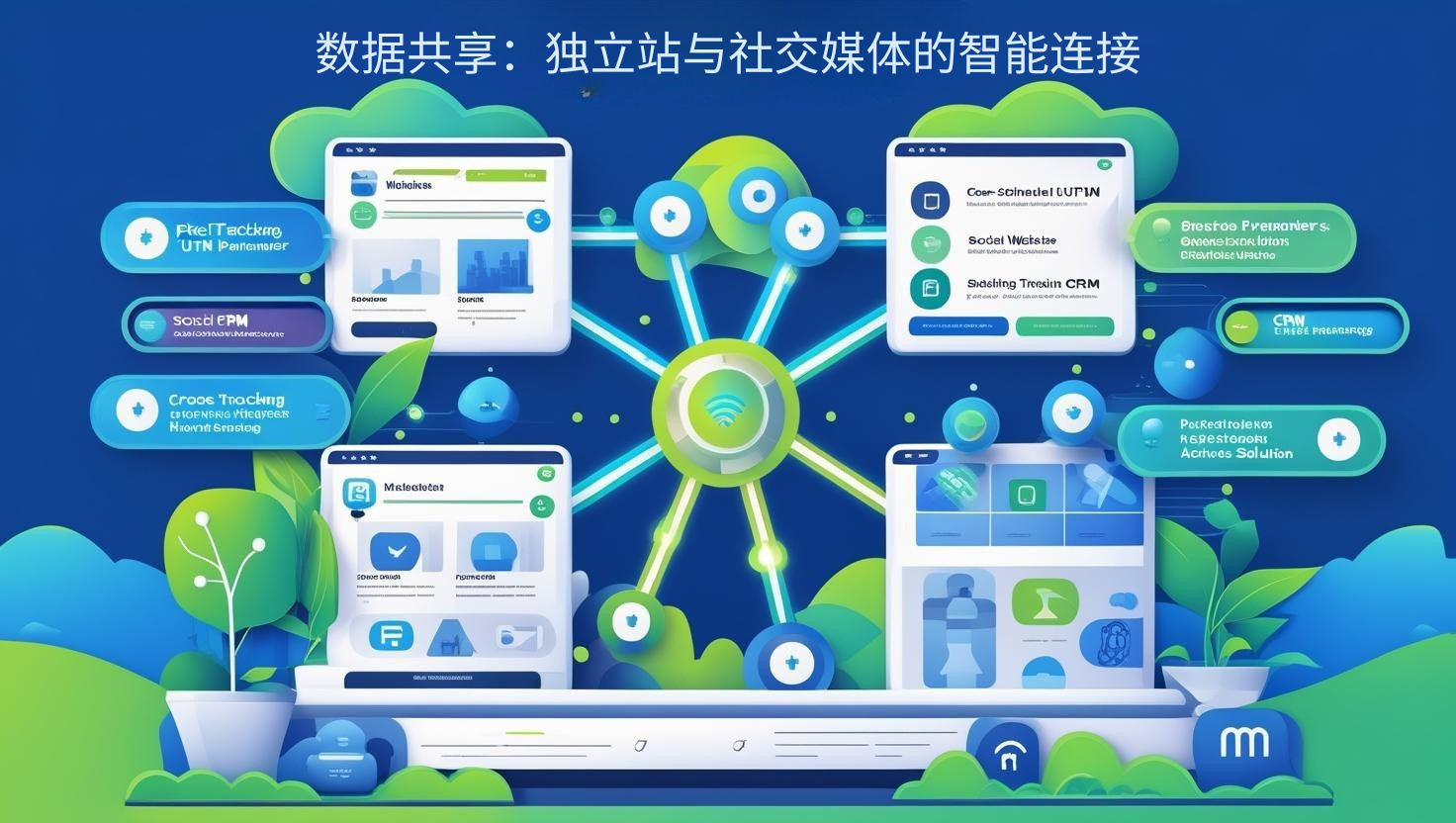 数据共享：独立站与社交媒体的智能连接