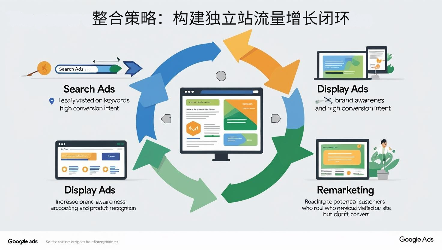 整合策略：构建独立站流量增长闭环