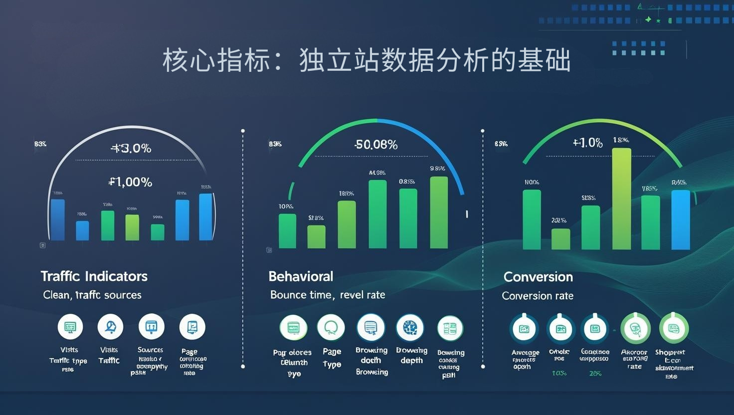核心指标：独立站数据分析的基础