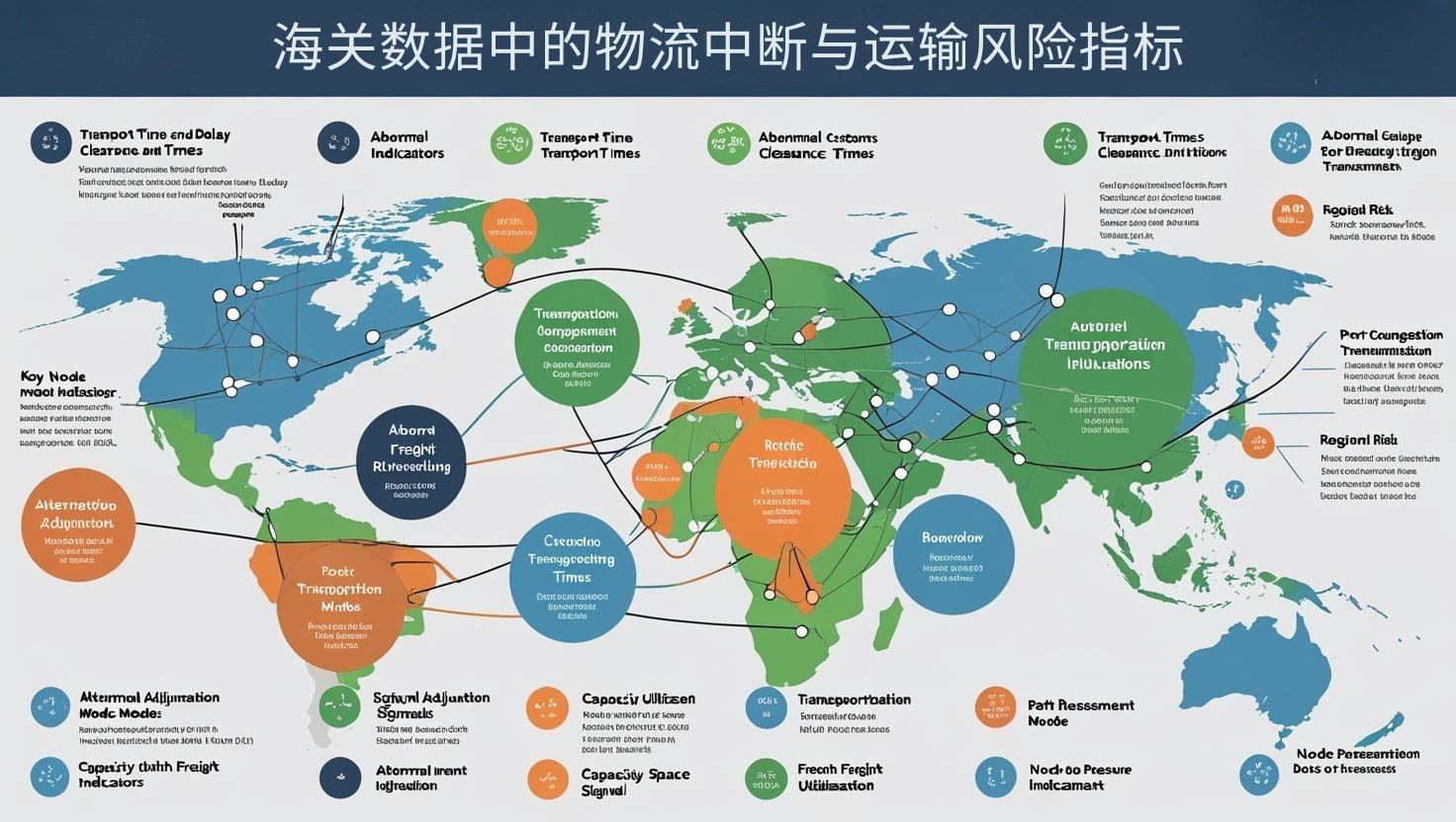 海关数据中的物流中断与运输风险指标