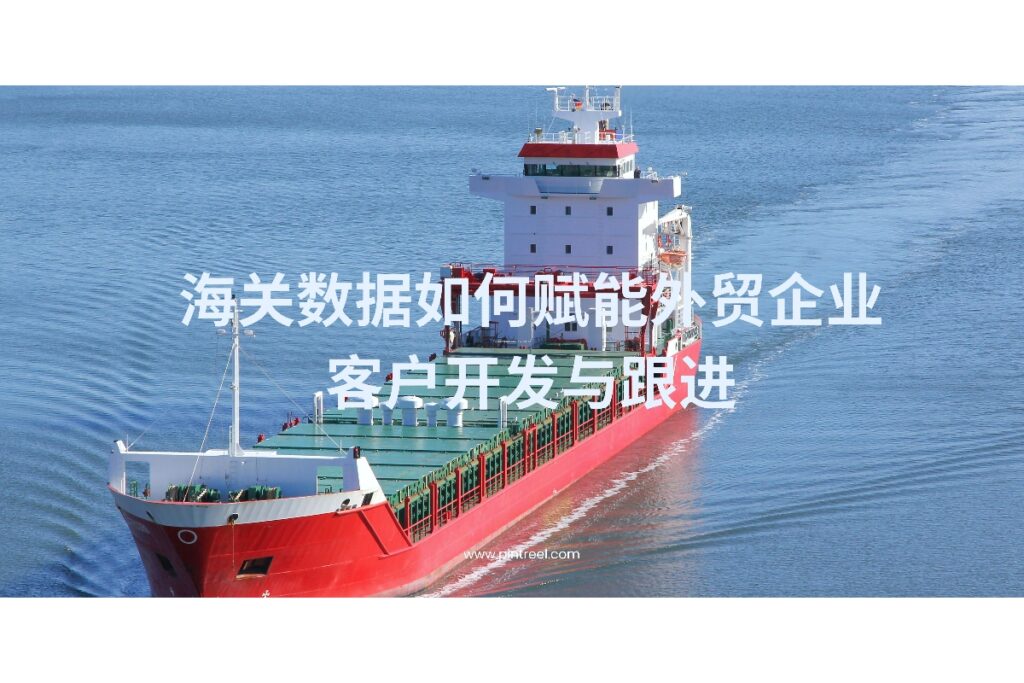 掌握海关数据对外贸客户开发的具体价值,解锁精准跟进与销售策略优化的新思路。