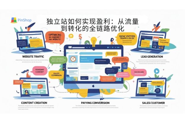 独立站如何实现盈利：从流量到转化的全链路优化