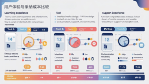用户体验与采纳成本比较