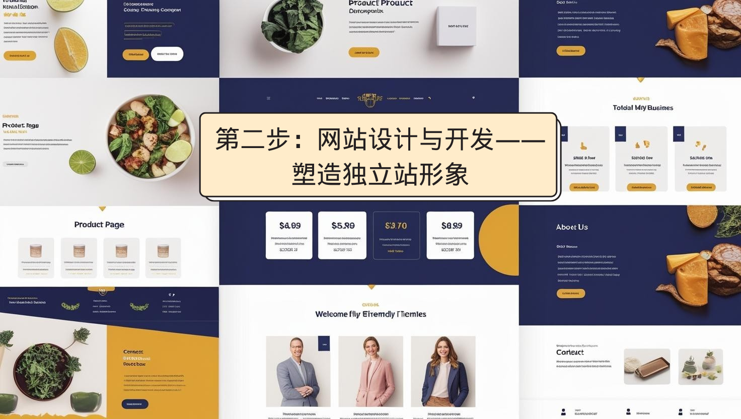 第二步：网站设计与开发——塑造独立站形象