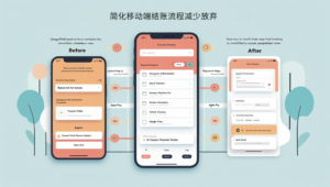简化移动端结账流程减少放弃