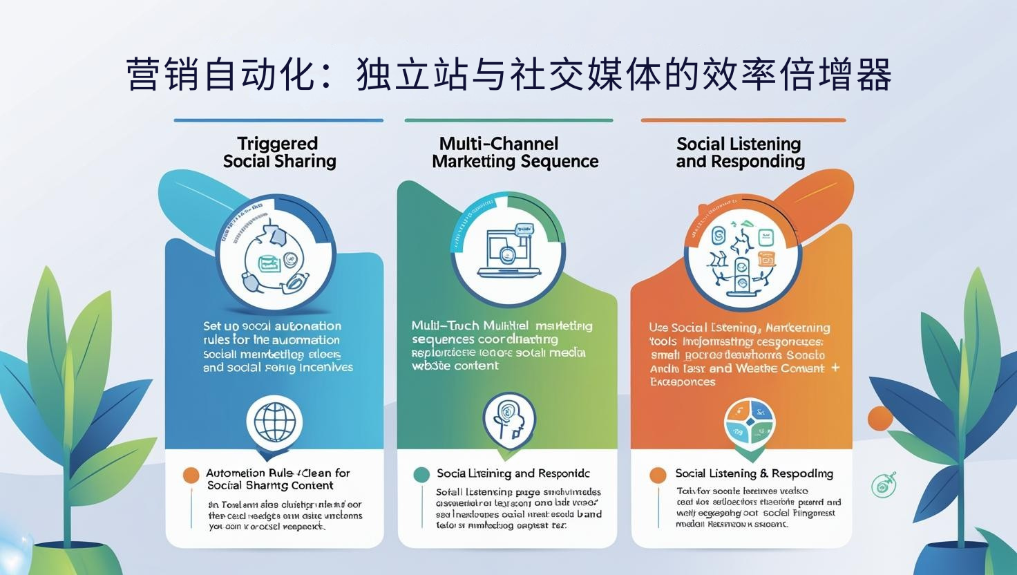 营销自动化：独立站与社交媒体的效率倍增器