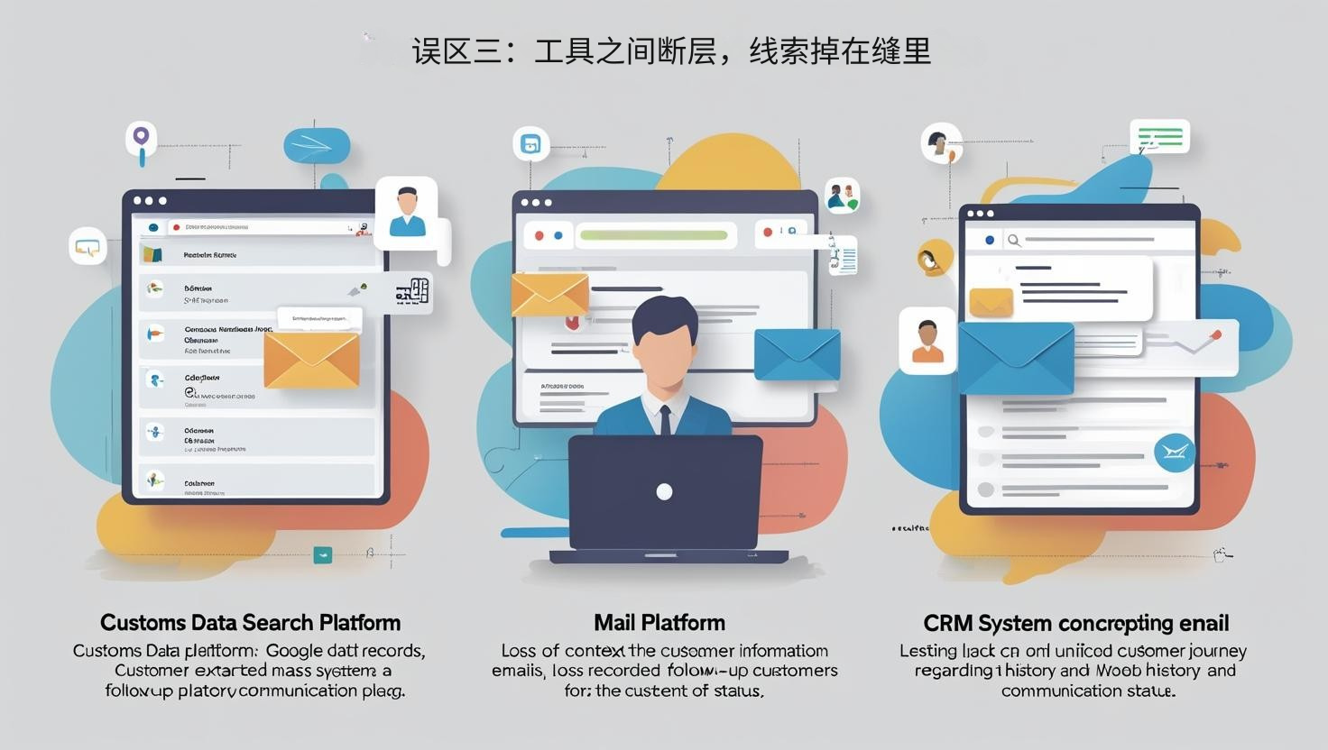 误区三：工具之间断层，线索掉在缝里