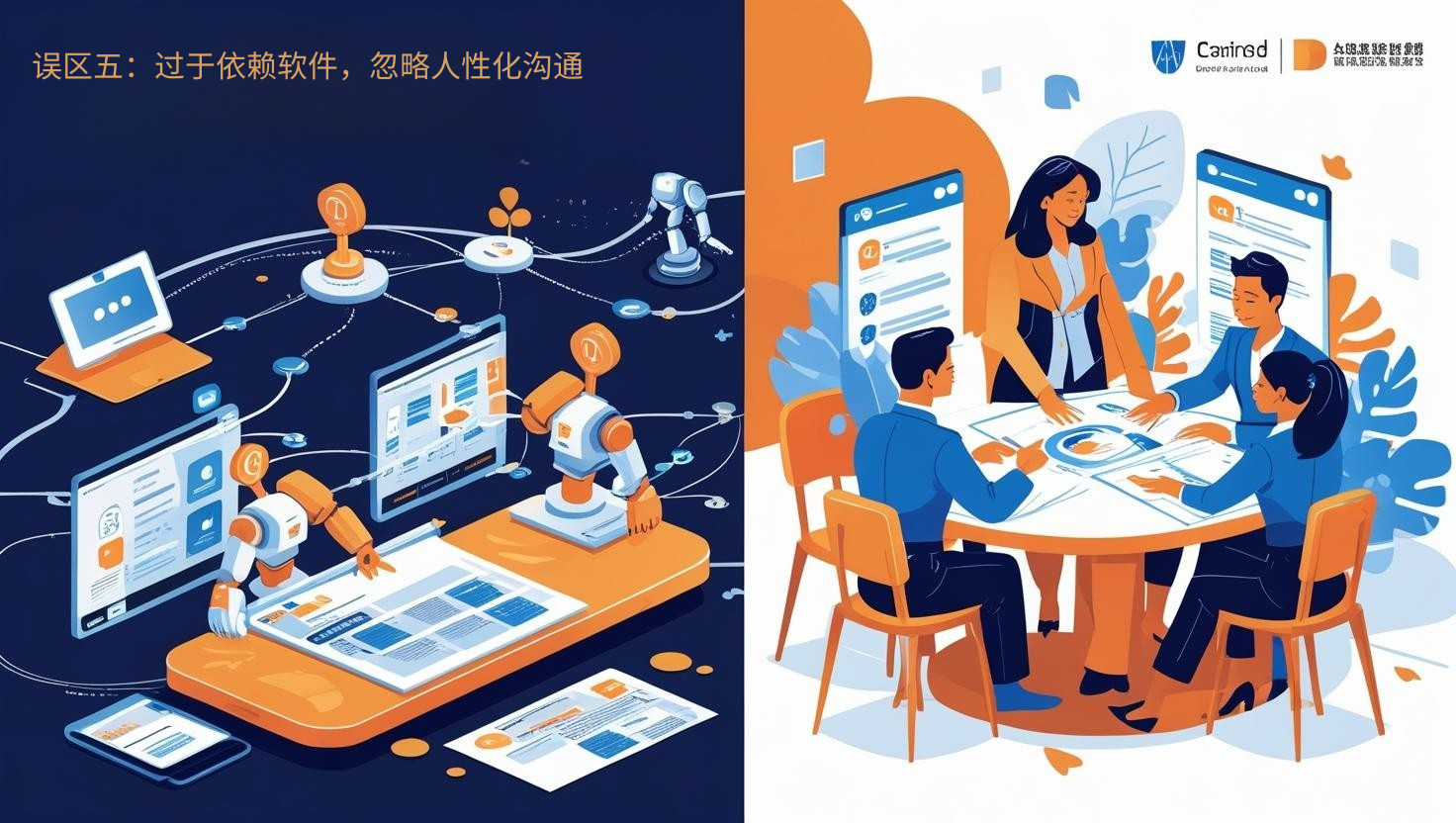 误区五：过于依赖软件，忽略人性化沟通