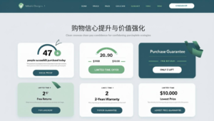 购物信心提升与价值强化