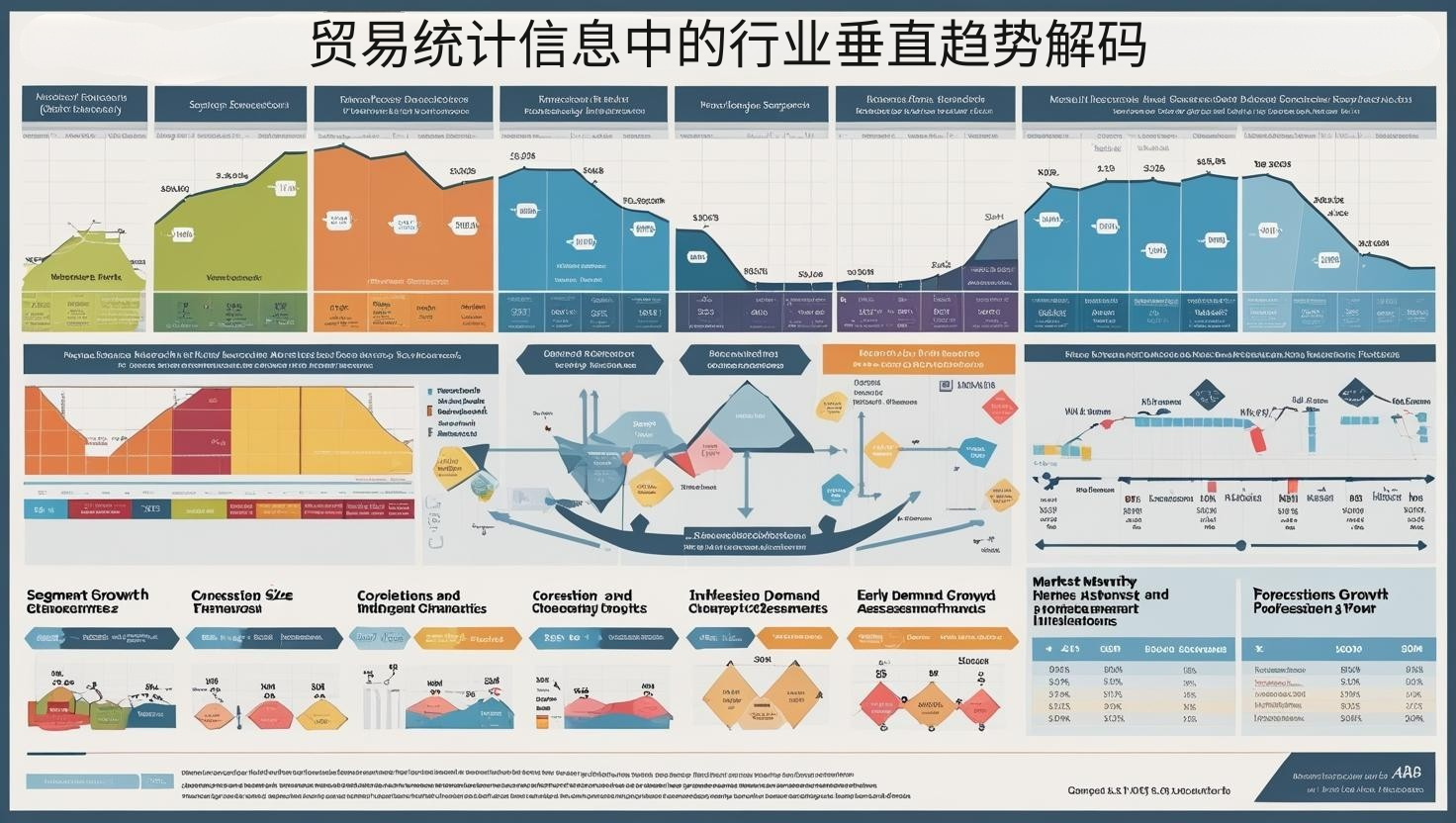 贸易统计信息中的行业垂直趋势解码