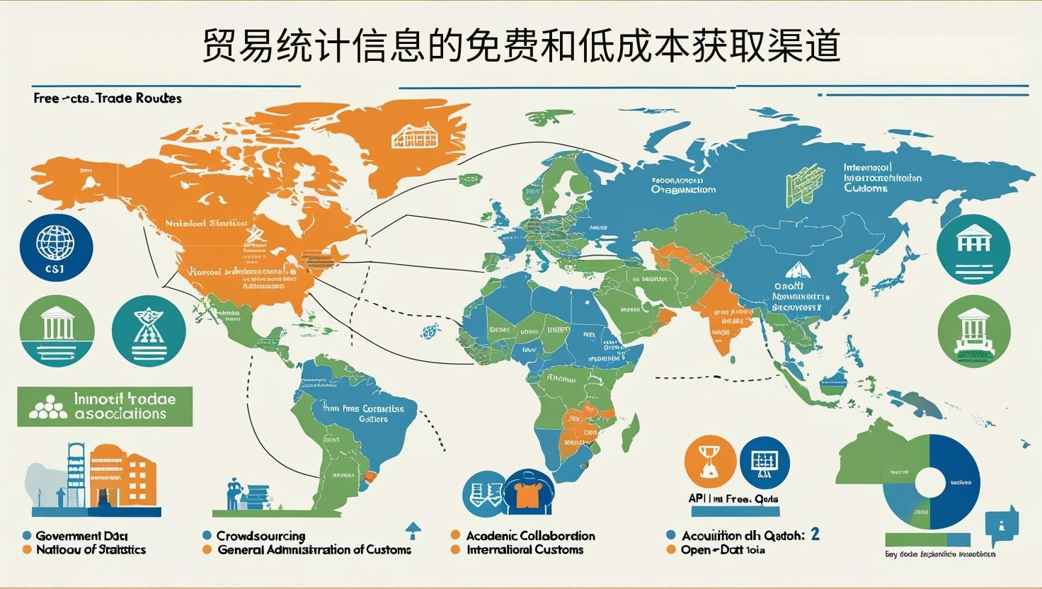 贸易统计信息的免费和低成本获取渠道