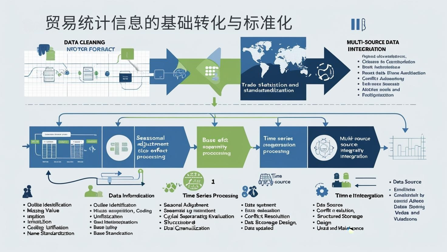 贸易统计信息的基础转化与标准化