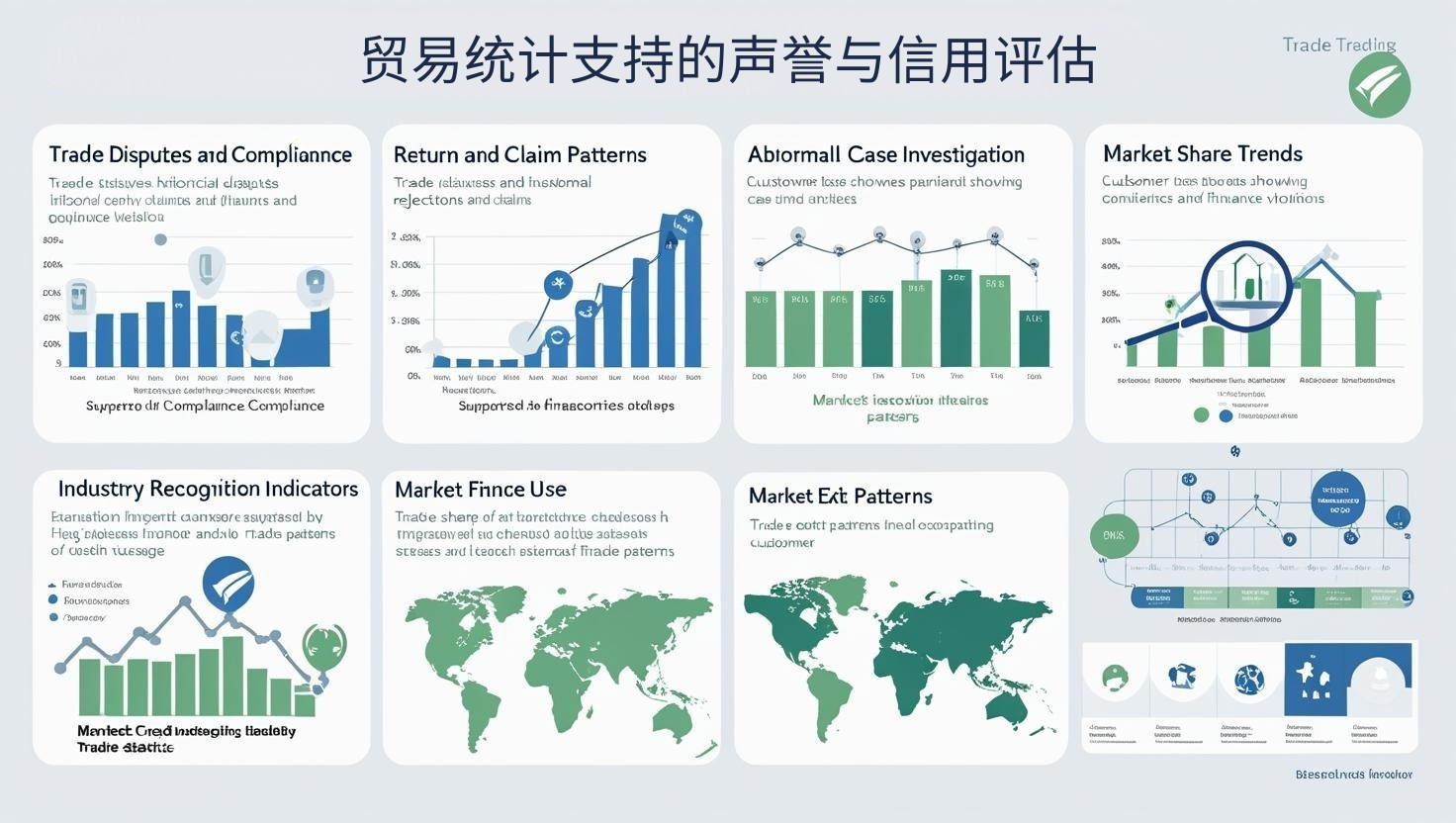 贸易统计支持的声誉与信用评估