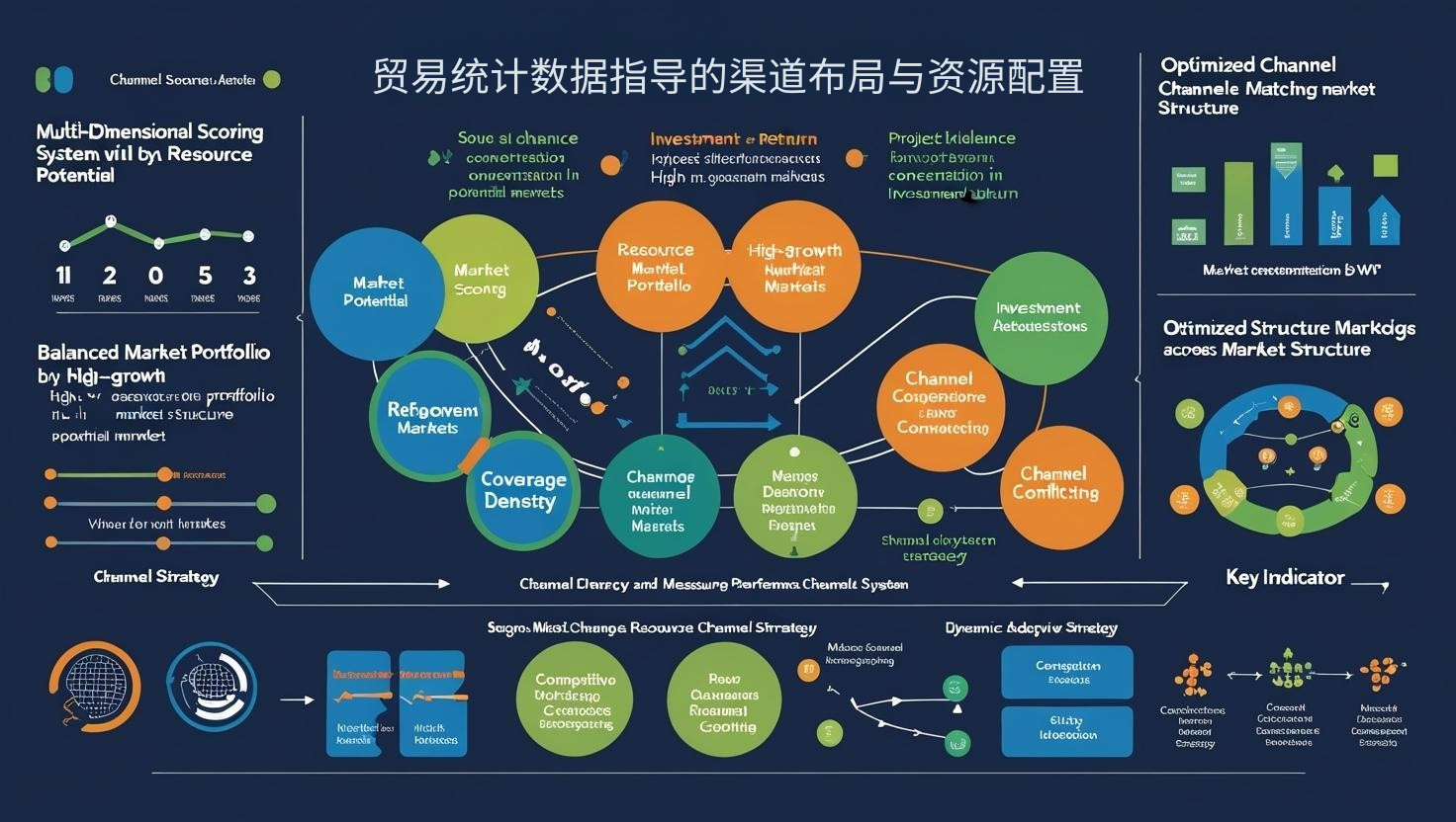 贸易统计数据指导的渠道布局与资源配置