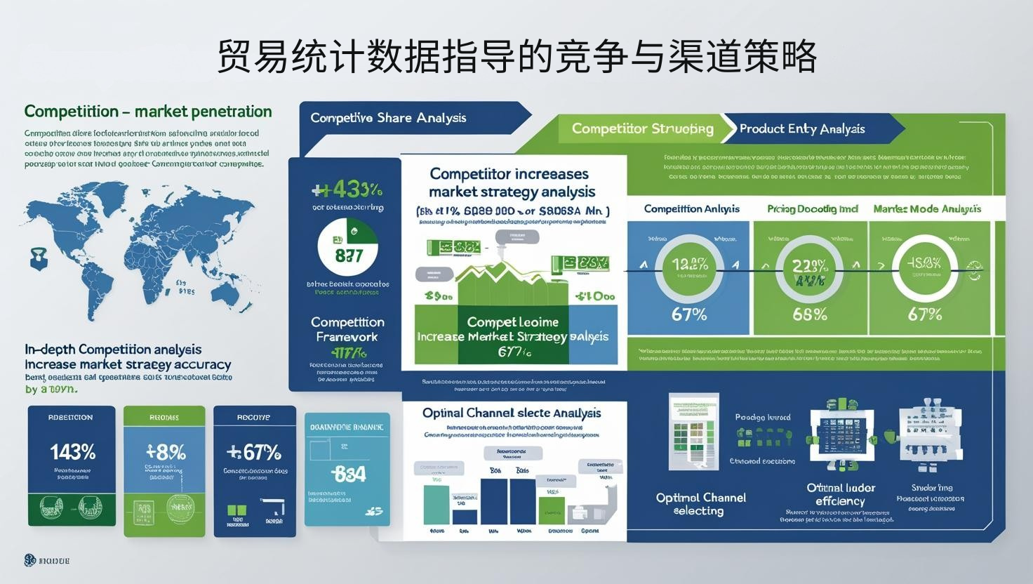 贸易统计数据指导的竞争与渠道策略