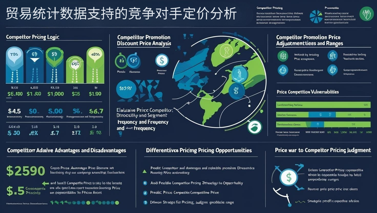 贸易统计数据支持的竞争对手定价分析