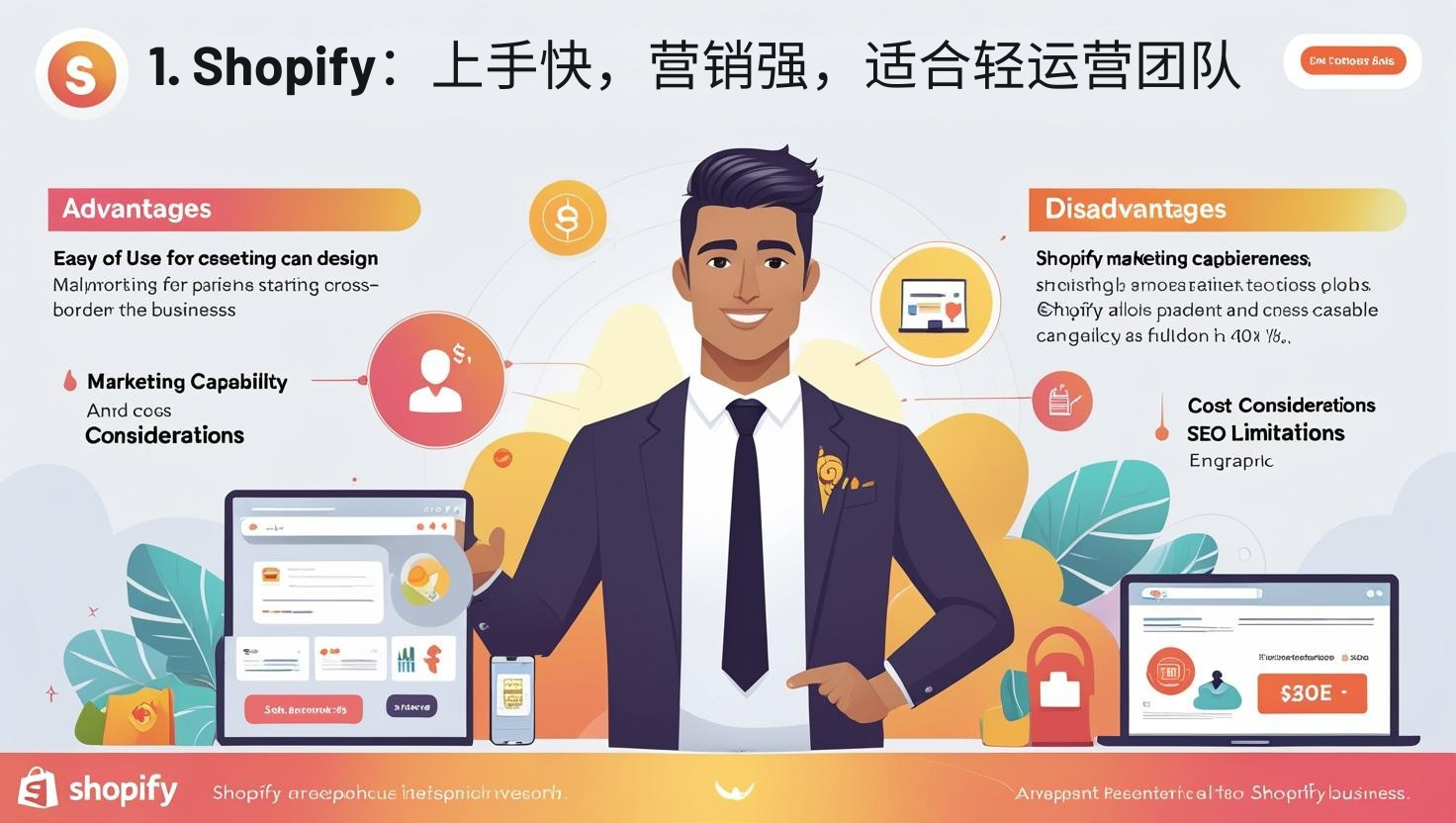 1. Shopify：上手快，营销强，适合轻运营团队