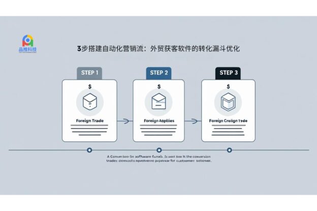 3步搭建自动化营销流：外贸获客软件的转化漏斗优化