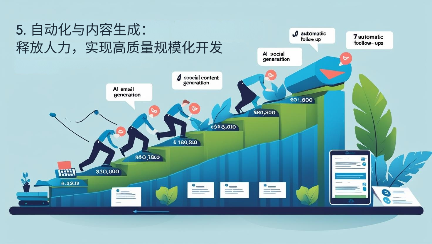 5. 自动化与内容生成：释放人力，实现高质量规模化开发