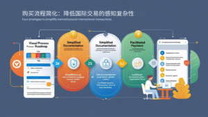 购买流程简化：降低国际交易的感知复杂性