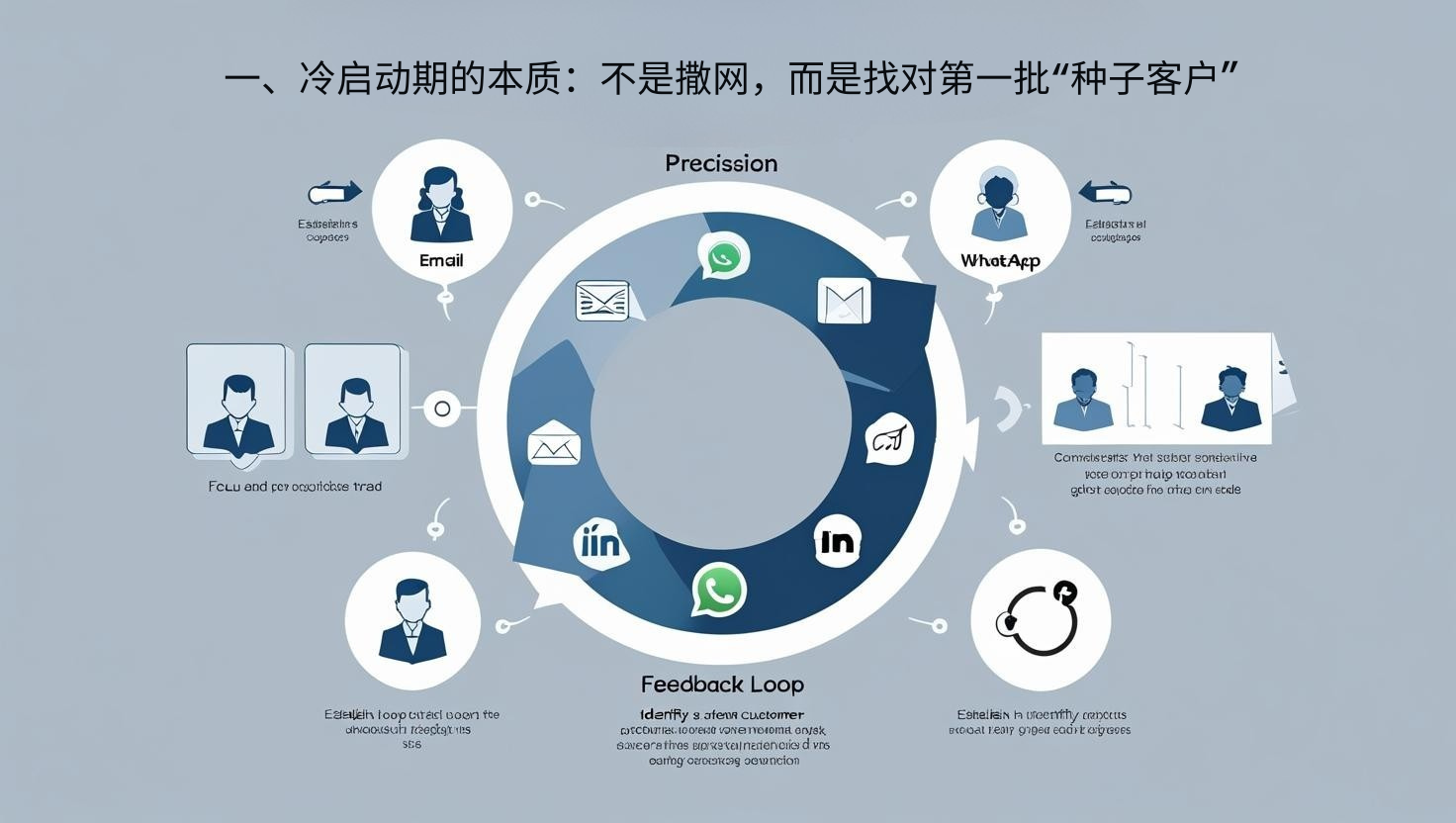 一、冷启动期的本质：不是撒网，而是找对第一批“种子客户”