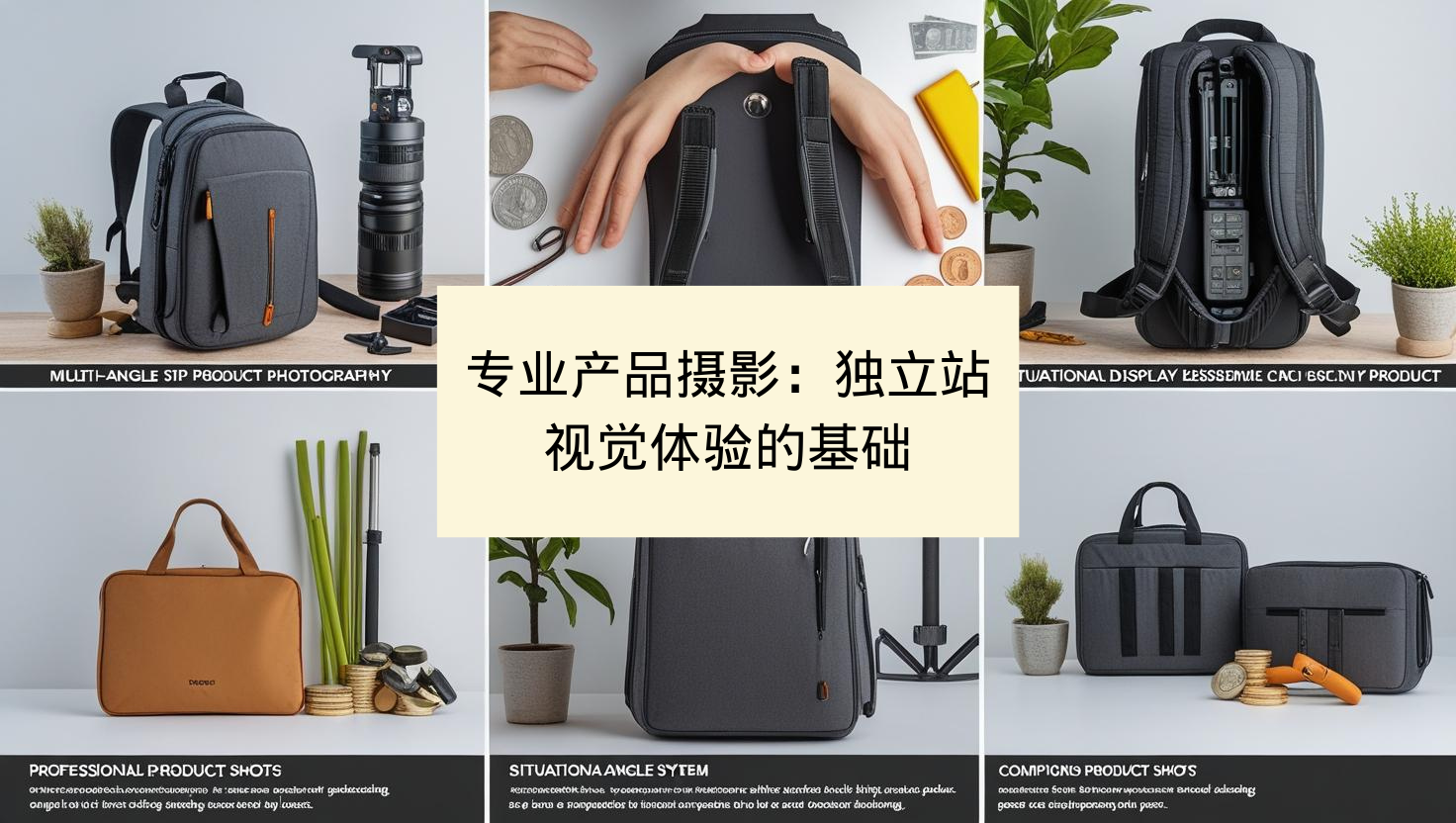专业产品摄影：独立站视觉体验的基础