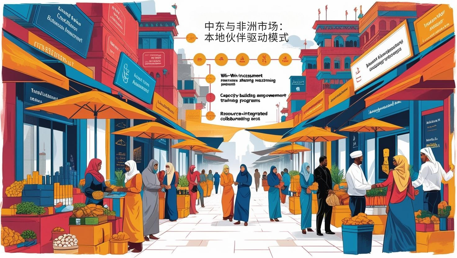 中东与非洲市场：本地伙伴驱动模式