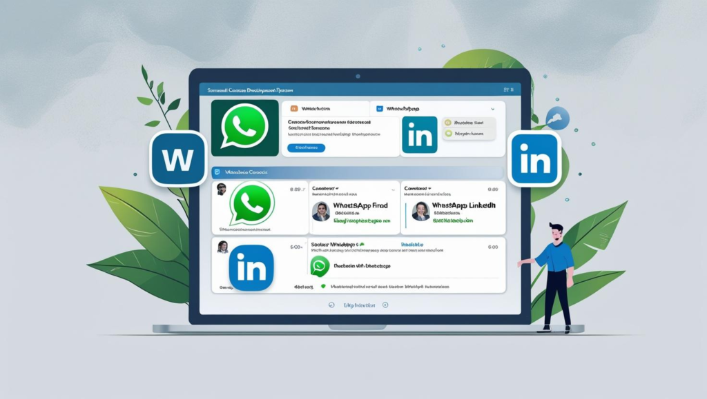 为什么外贸拓客系统需要联动WhatsApp与LinkedIn？