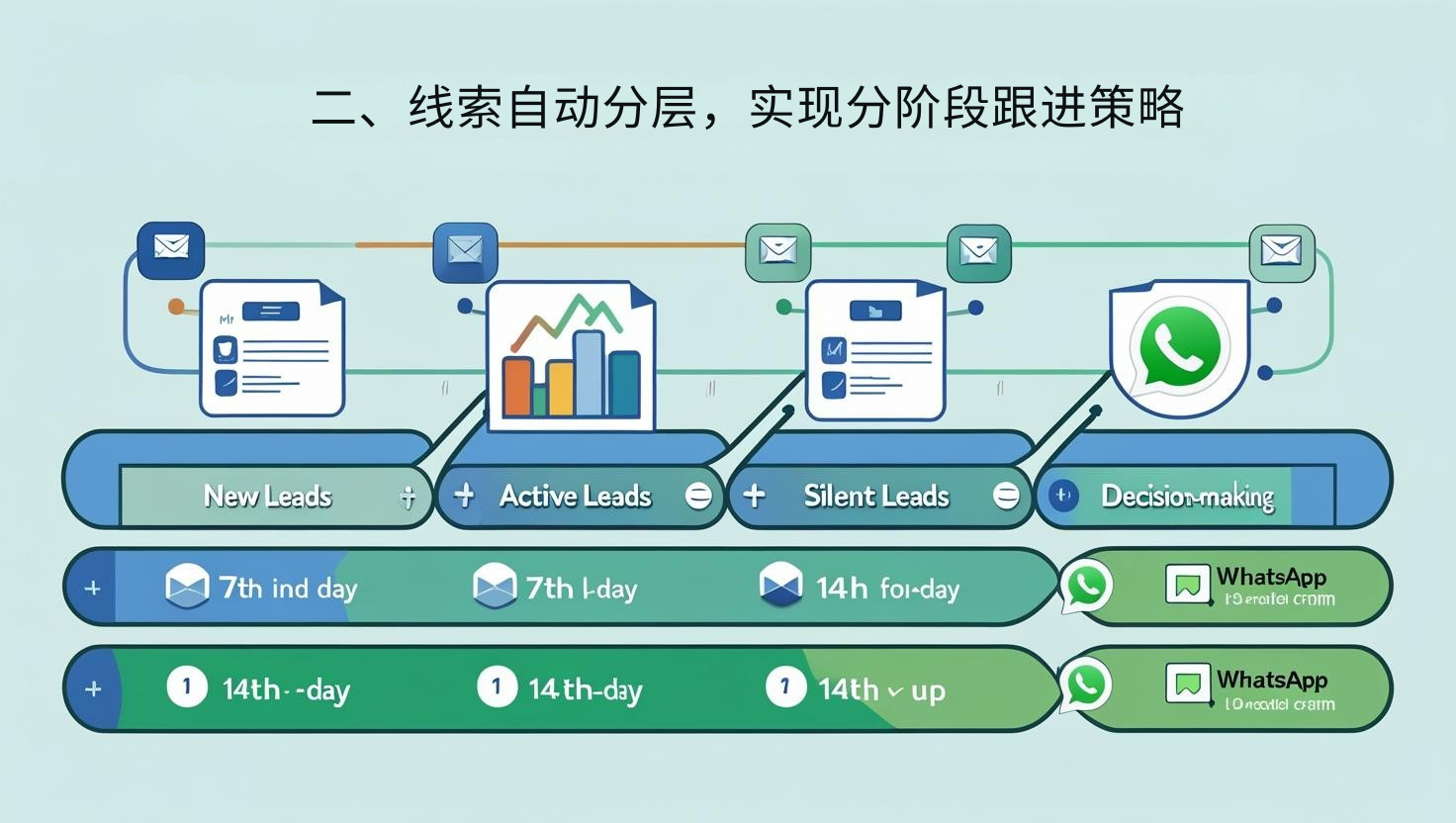 二、线索自动分层，实现分阶段跟进策略