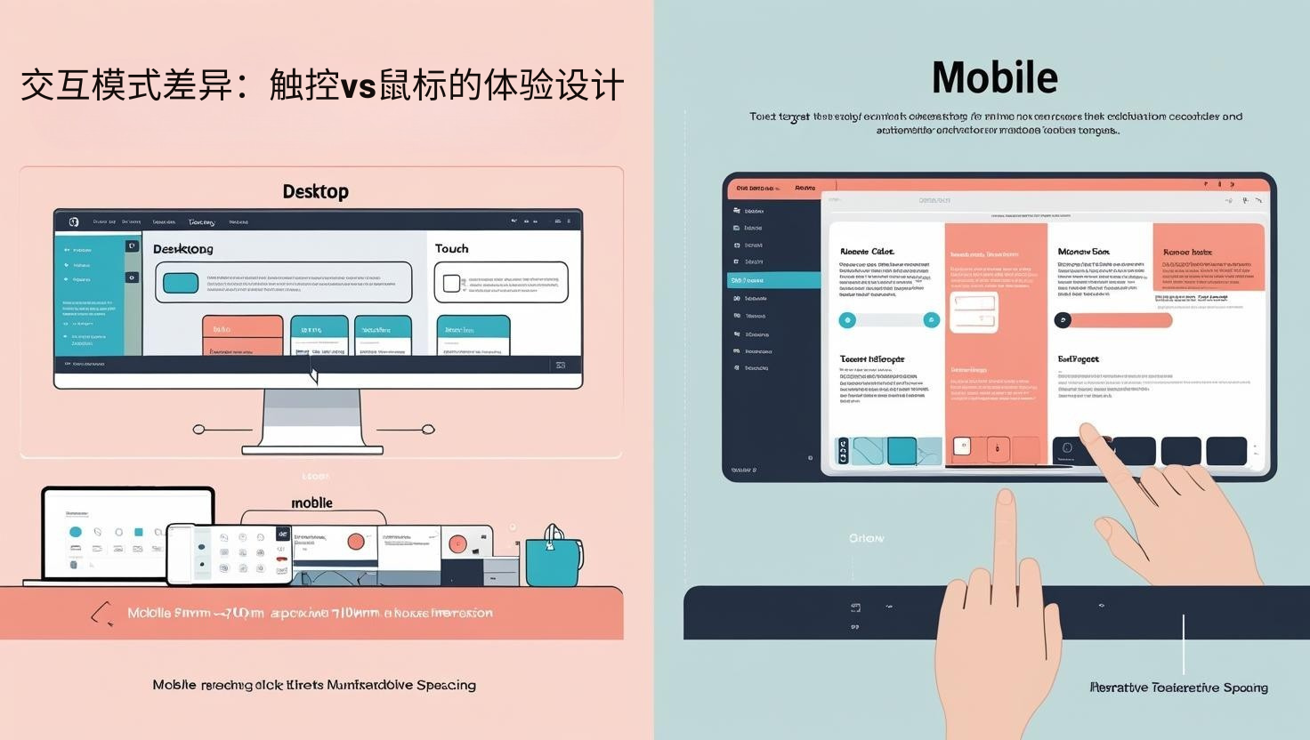交互模式差异：触控vs鼠标的体验设计