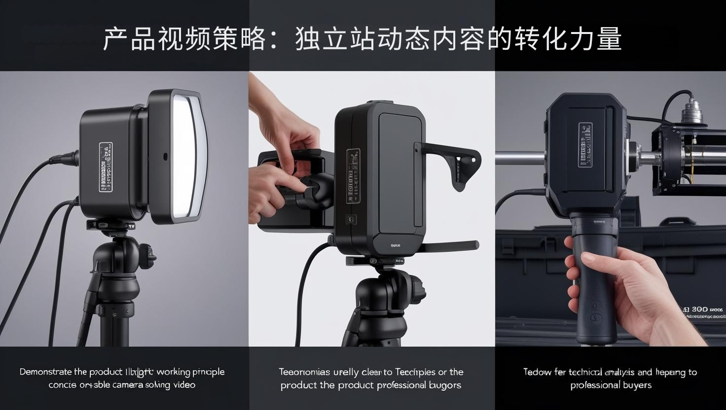 产品视频策略：独立站动态内容的转化力量