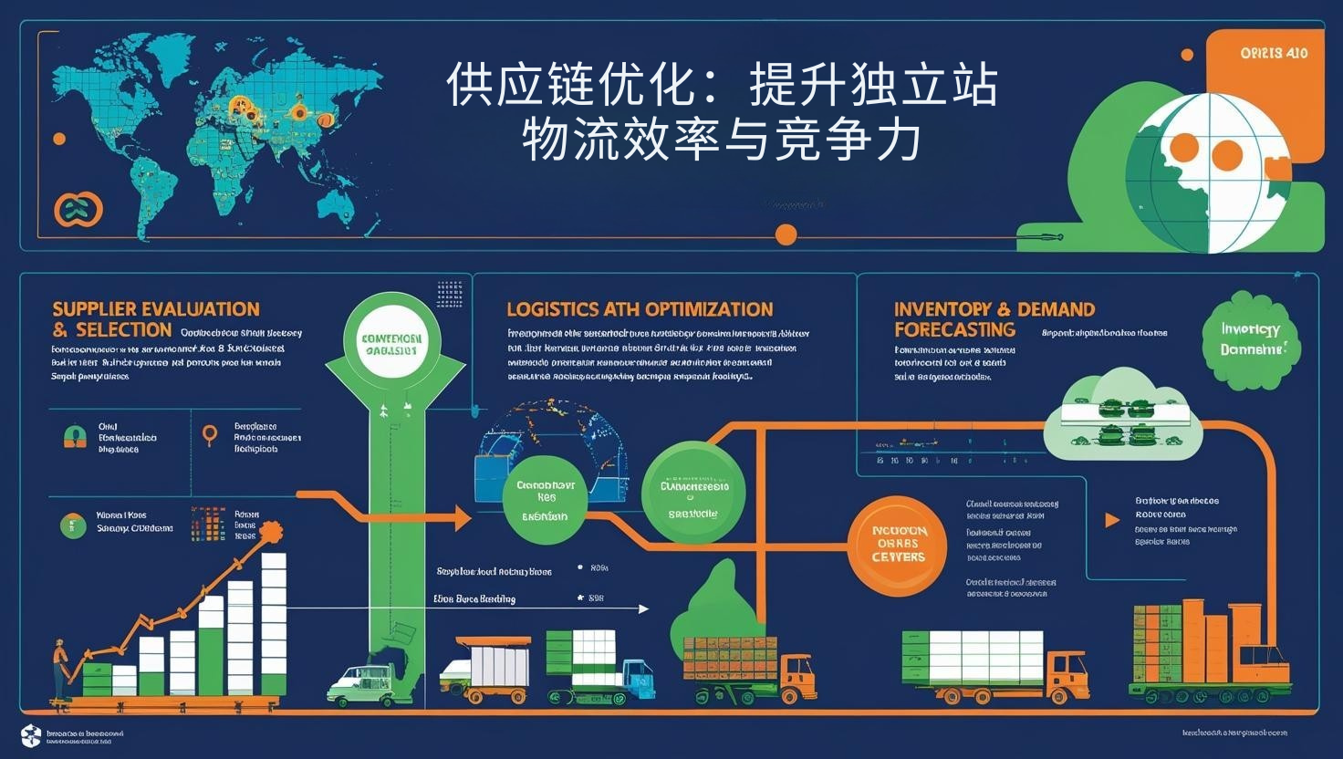 供应链优化：提升独立站物流效率与竞争力
