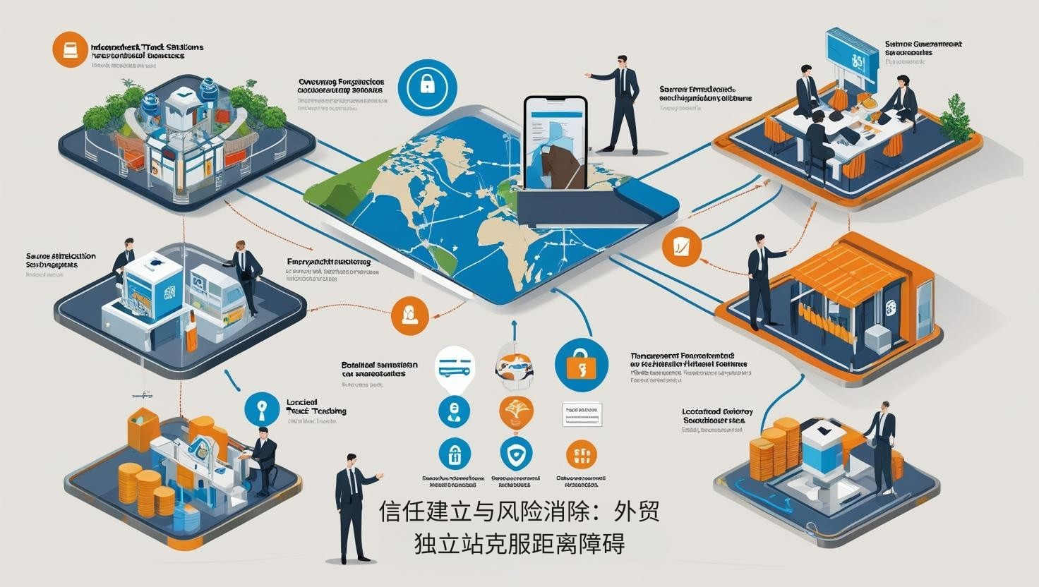 信任建立与风险消除：外贸独立站克服距离障碍