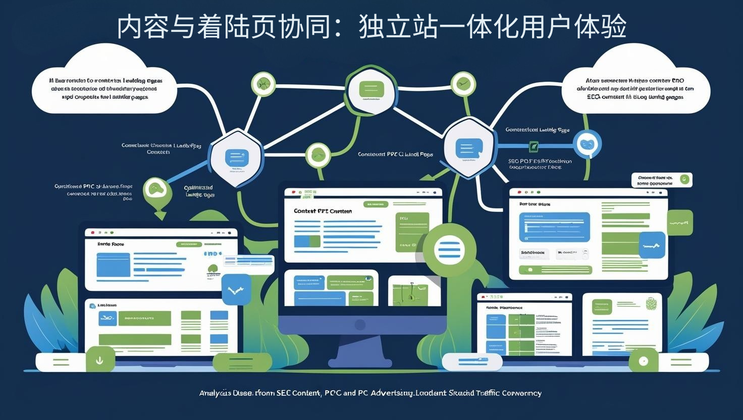 内容与着陆页协同：独立站一体化用户体验
