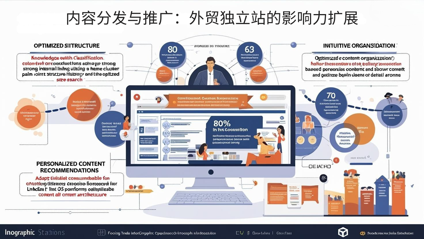 内容分发与推广：外贸独立站的影响力扩展