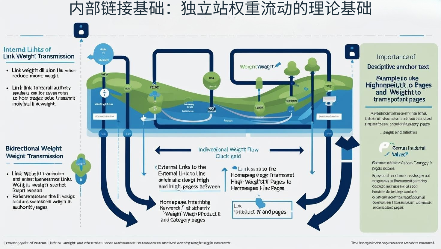 内部链接基础：独立站权重流动的理论基础