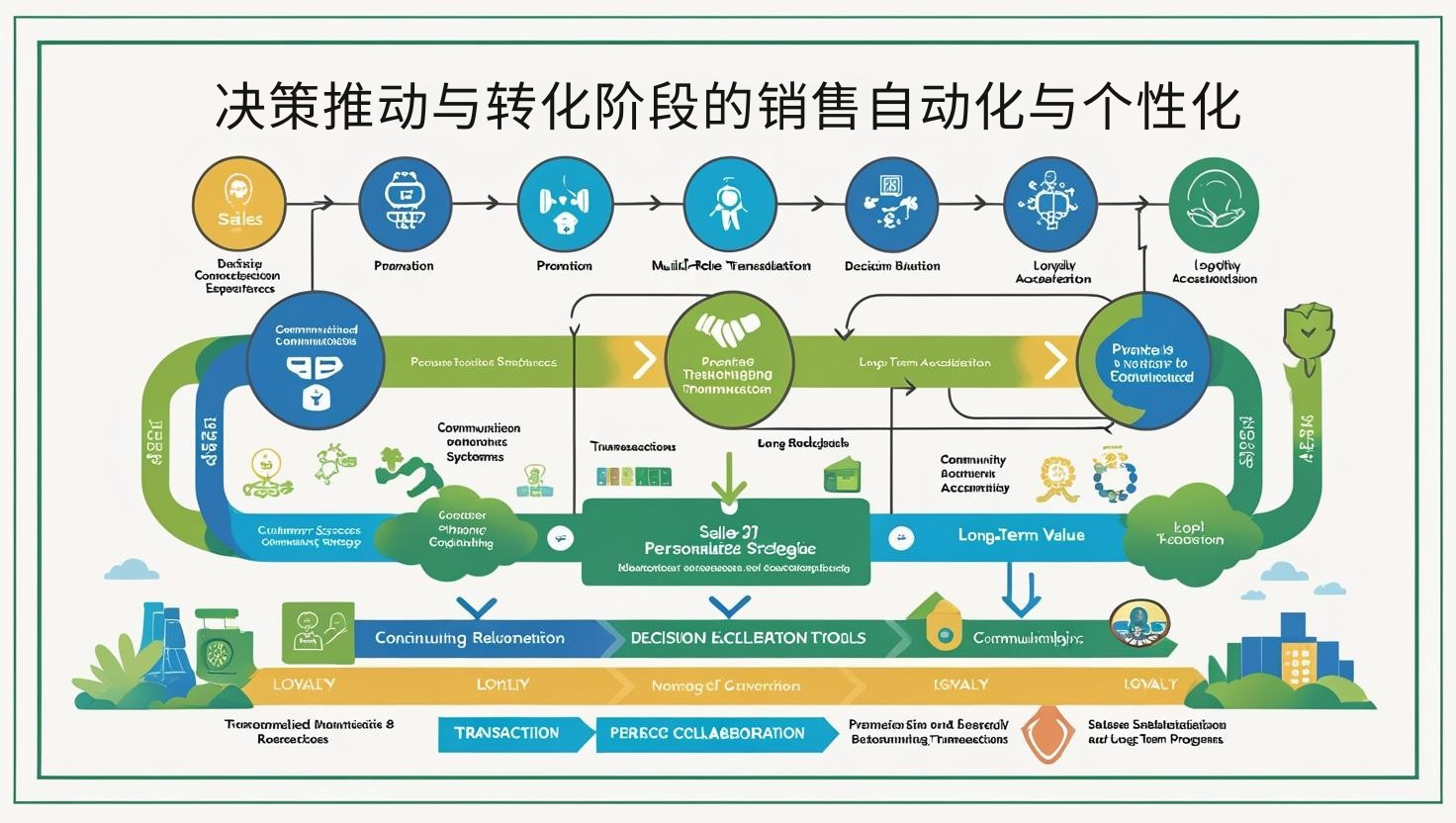 决策推动与转化阶段的销售自动化与个性化
