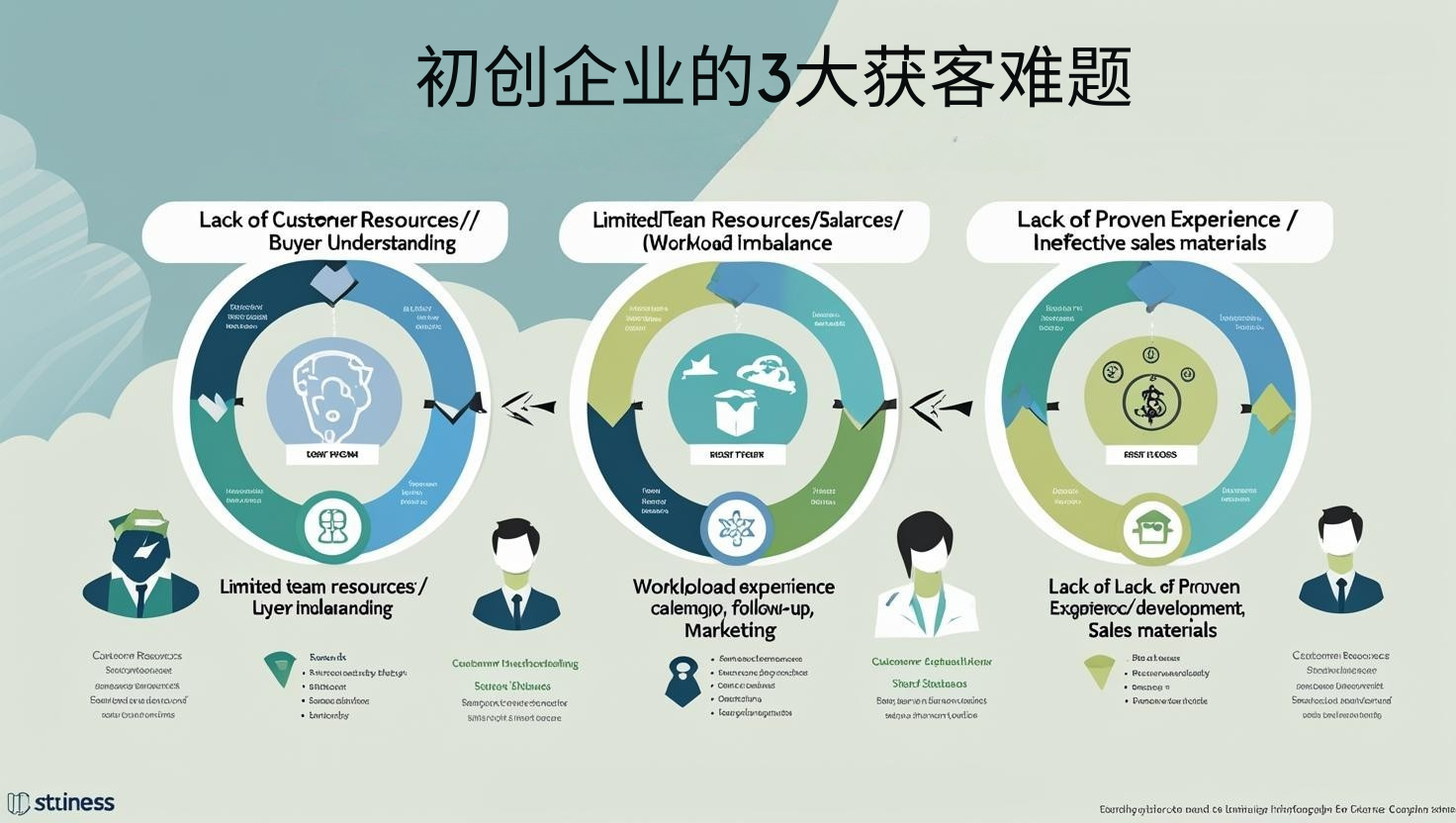 初创企业的3大获客难题