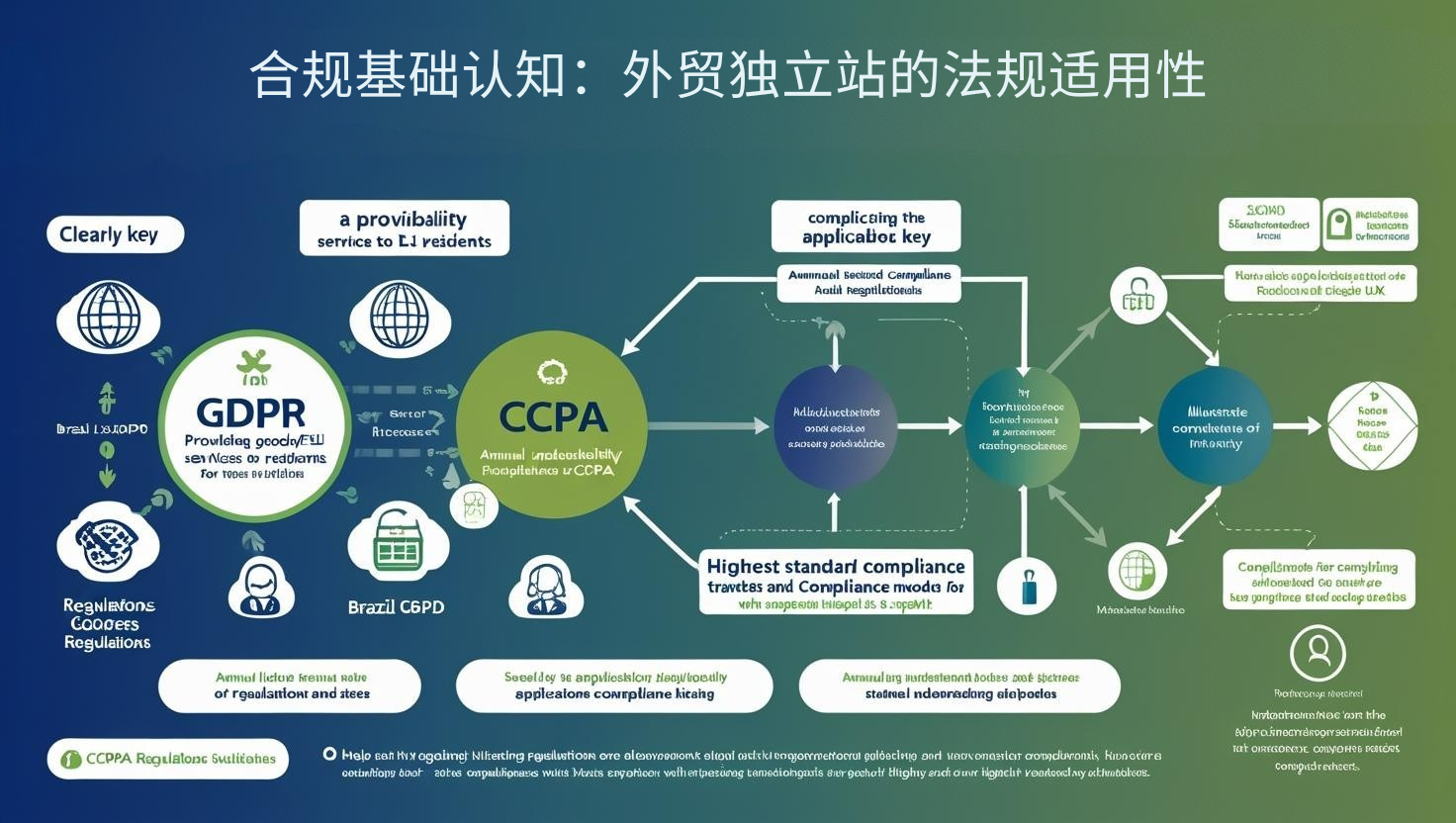 合规基础认知：外贸独立站的法规适用性